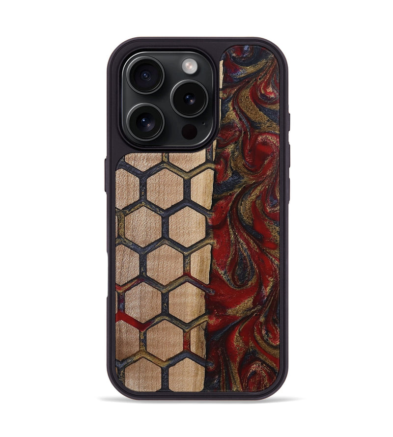 iPhone 16 Pro Wood Phone Case - Odell (Pattern, 815388)