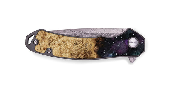 EDC Wood Pocket Knife - Shaniya (Cosmos, 815402)