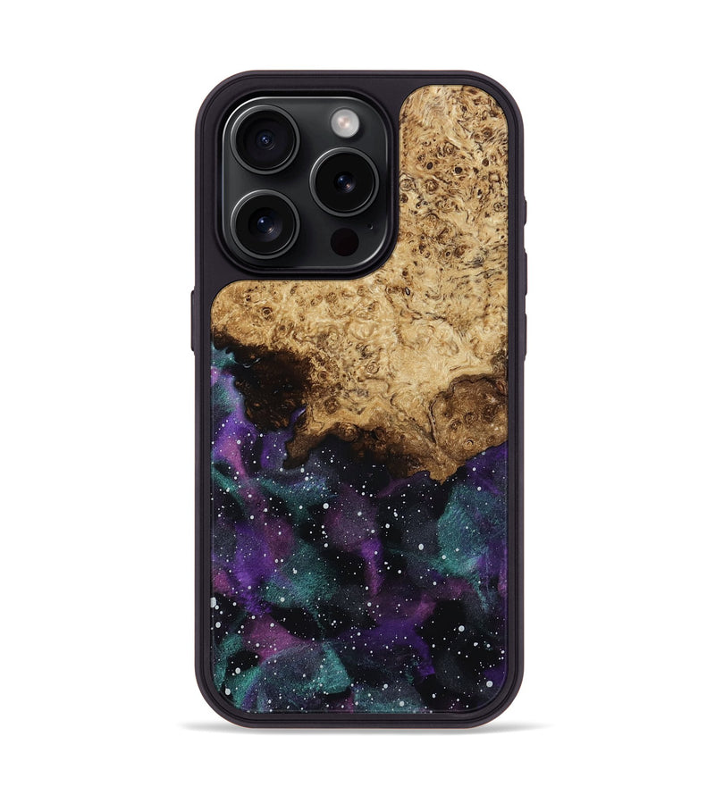iPhone 15 Pro Wood Phone Case - Shaniya (Cosmos, 815402)