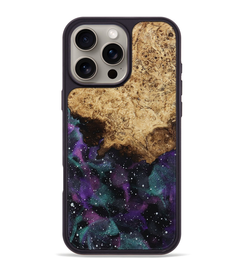 iPhone 16 Pro Max Wood Phone Case - Shaniya (Cosmos, 815402)
