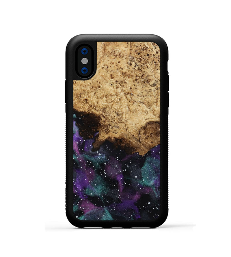 iPhone Xs Wood Phone Case - Shaniya (Cosmos, 815402)