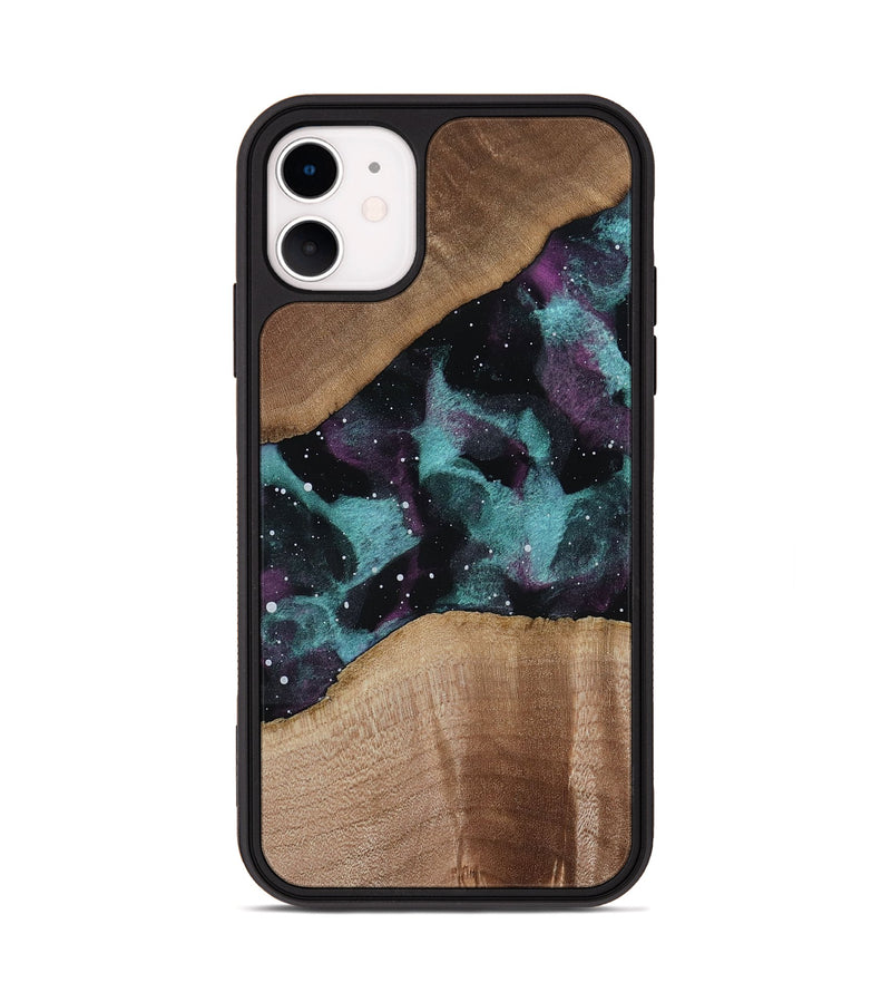 iPhone 11 Wood Phone Case - Alice (Cosmos, 815428)