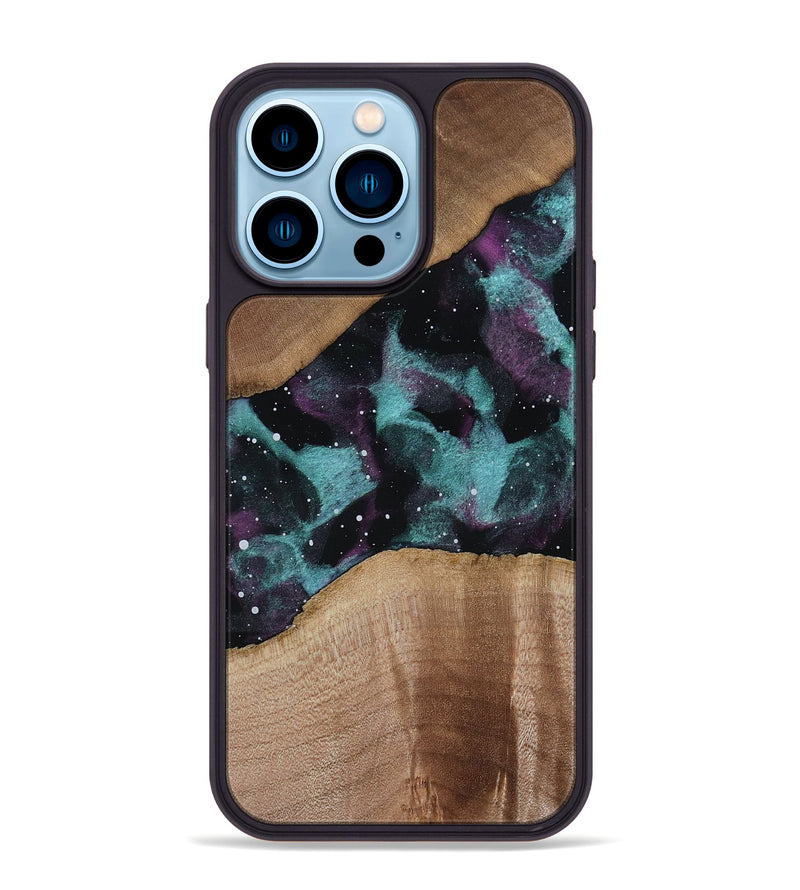 iPhone 14 Pro Max Wood Phone Case - Alice (Cosmos, 815428)