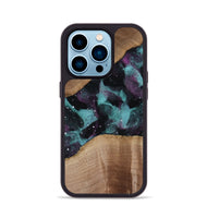 iPhone 14 Pro Wood Phone Case - Alice (Cosmos, 815428)