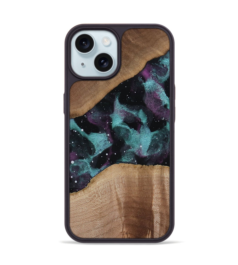 iPhone 15 Wood Phone Case - Alice (Cosmos, 815428)