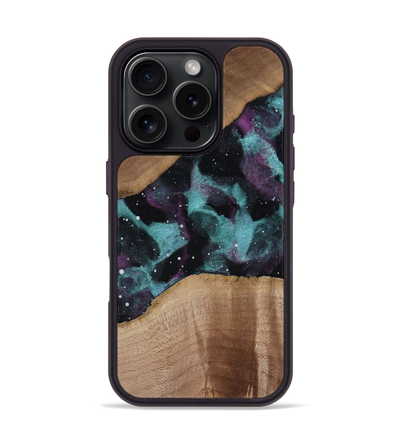 iPhone 16 Pro Wood Phone Case - Alice (Cosmos, 815428)