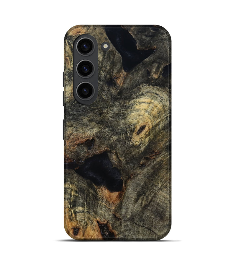 Galaxy S23 Wood Live Edge Phone Case - Zain (Clear, 815440)