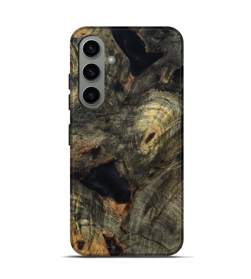 Galaxy S24 Wood Live Edge Phone Case - Zain (Clear, 815440)