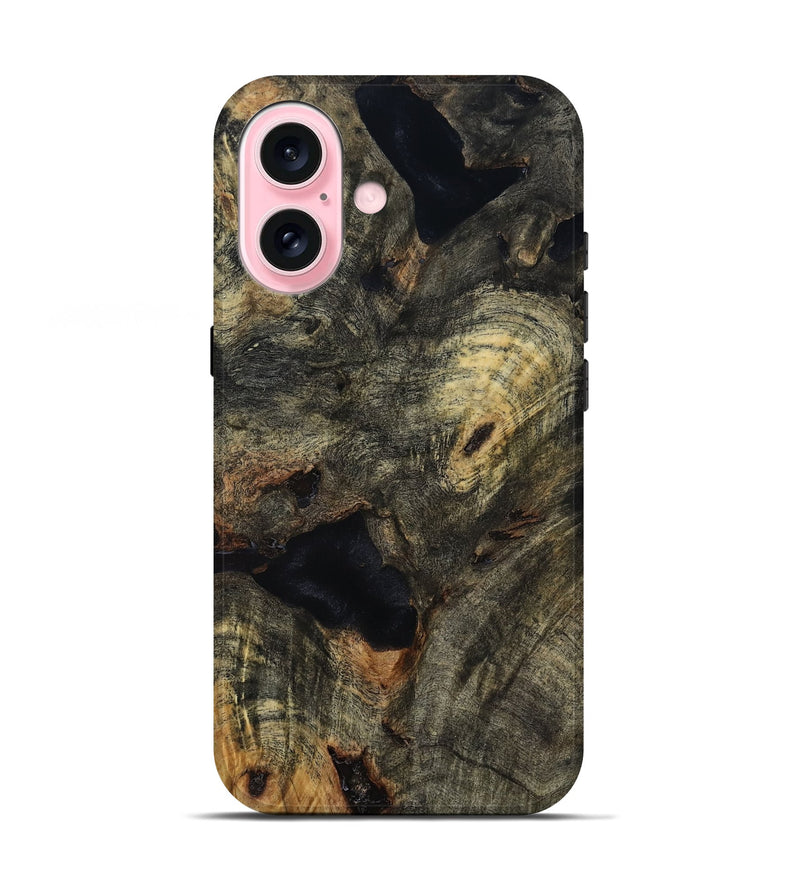 iPhone 17 Wood Live Edge Phone Case - Zain (Clear, 815440)