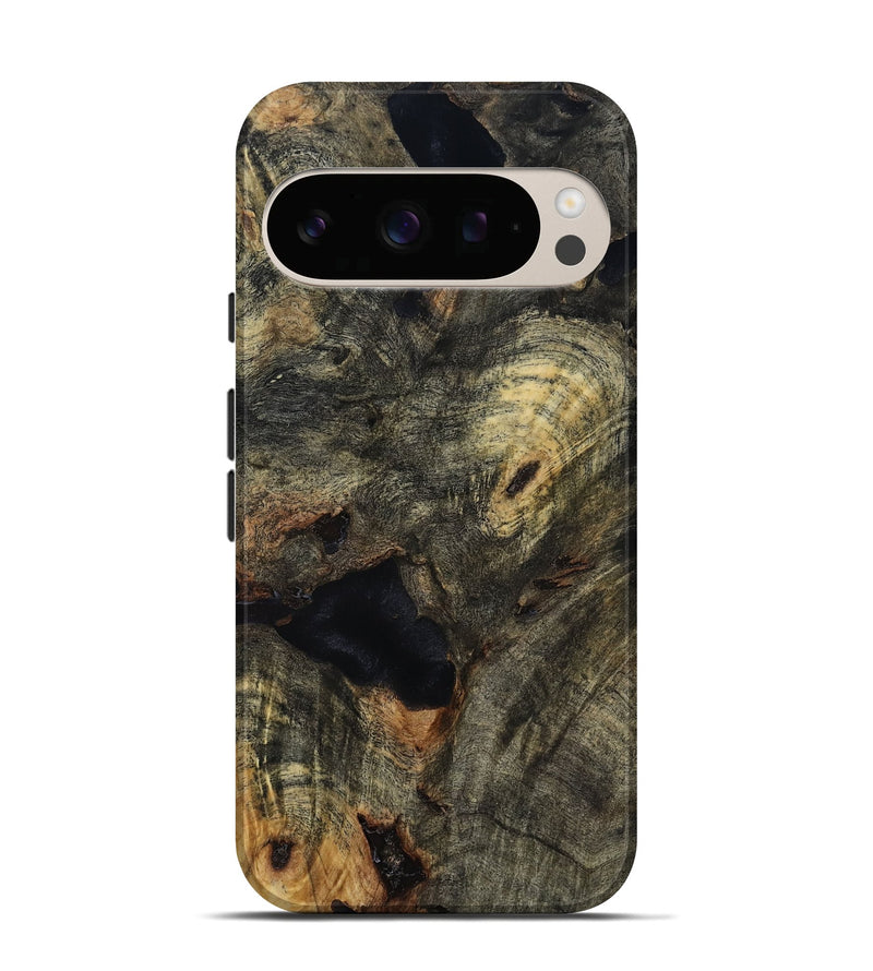 Pixel 10 Pro Wood Live Edge Phone Case - Zain (Clear, 815440)