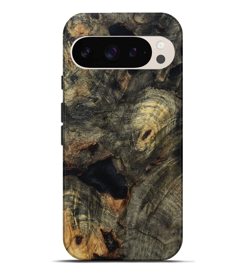 Pixel 9 Pro XL Wood Live Edge Phone Case - Zain (Clear, 815440)