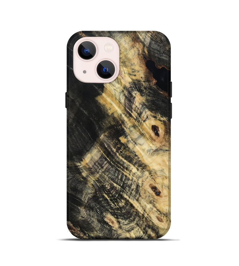 iPhone 13 mini Wood Live Edge Phone Case - Kwame (Wood Burl, 815450)