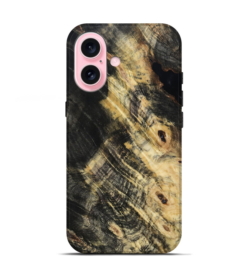 iPhone 17 Wood Live Edge Phone Case - Kwame (Wood Burl, 815450)