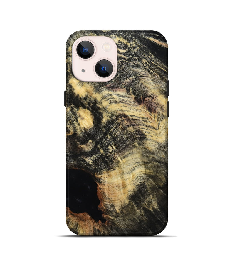 iPhone 13 mini Wood Live Edge Phone Case - Fannie (Wood Burl, 815453)