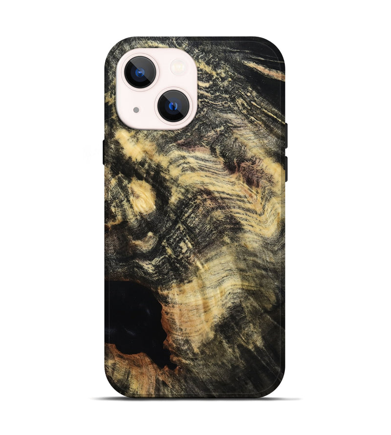 iPhone 14 Wood Live Edge Phone Case - Fannie (Wood Burl, 815453)
