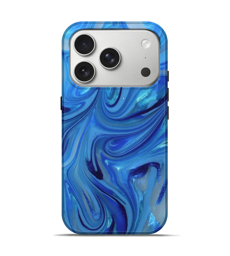 iPhone 17 Pro ResinArt Live Edge Phone Case - Scout (Blue, 815466)