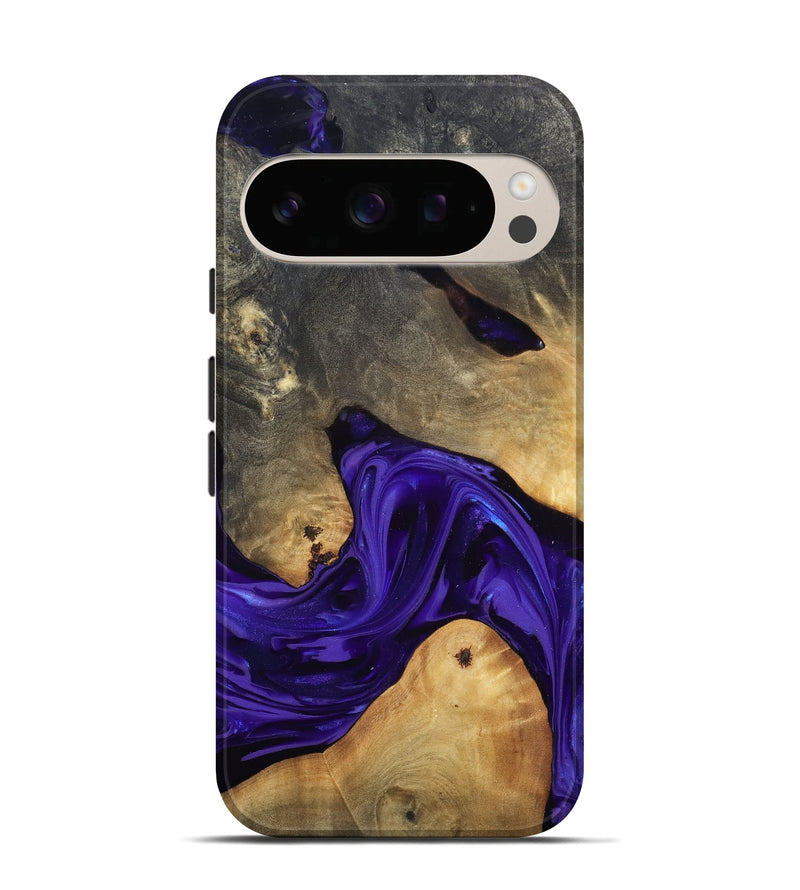 Pixel 10 Wood Live Edge Phone Case - Danika (Purple, 815471)