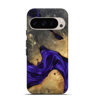 Pixel 10 Pro Wood Live Edge Phone Case - Danika (Purple, 815471)