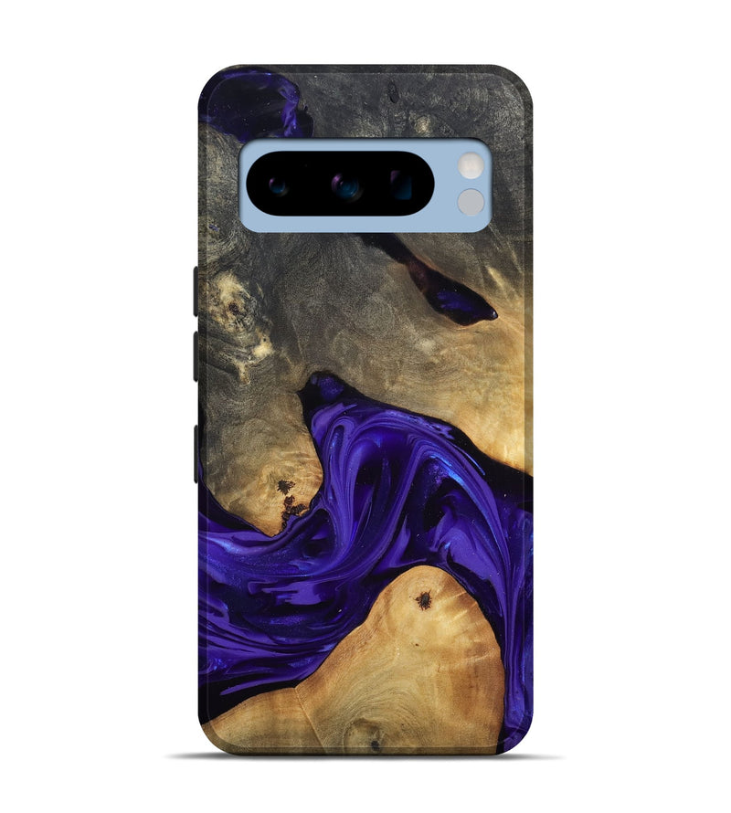 Pixel 8 Pro Wood Live Edge Phone Case - Danika (Purple, 815471)