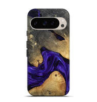 Pixel 9 Pro Wood Live Edge Phone Case - Danika (Purple, 815471)