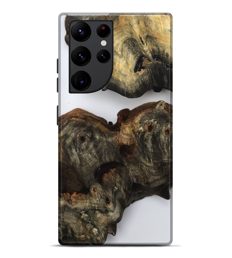Galaxy S22 Ultra Wood Live Edge Phone Case - Minta (Clear, 815474)