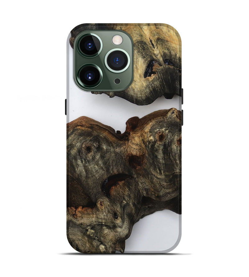 iPhone 13 Pro Wood Live Edge Phone Case - Minta (Clear, 815474)