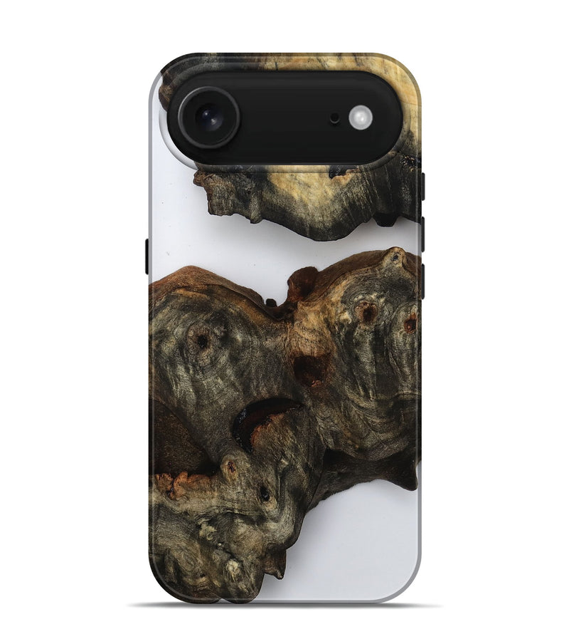 iPhone 17 Air Wood Live Edge Phone Case - Minta (Clear, 815474)