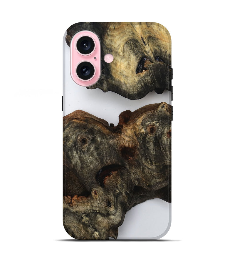 iPhone 17 Wood Live Edge Phone Case - Minta (Clear, 815474)