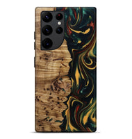 Galaxy S22 Ultra Wood Live Edge Phone Case - Darla (Green, 815478)