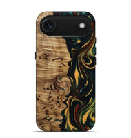 iPhone 17 Air Wood Live Edge Phone Case - Darla (Green, 815478)