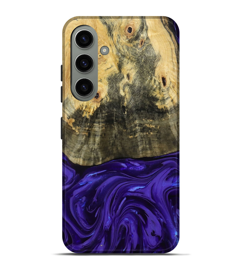 Galaxy S24 Plus Wood Live Edge Phone Case - Donavan (Purple, 815486)