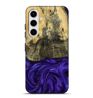 Galaxy S25 Plus Wood Live Edge Phone Case - Donavan (Purple, 815486)