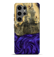 Galaxy S25 Ultra Wood Live Edge Phone Case - Donavan (Purple, 815486)