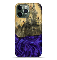 iPhone 13 Pro Max Wood Live Edge Phone Case - Donavan (Purple, 815486)