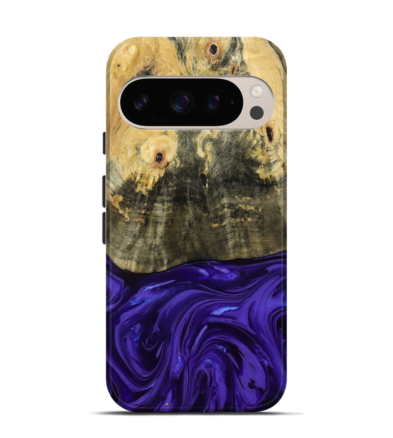 Pixel 10 Wood Live Edge Phone Case - Donavan (Purple, 815486)