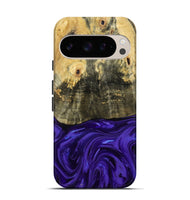 Pixel 10 Pro Wood Live Edge Phone Case - Donavan (Purple, 815486)