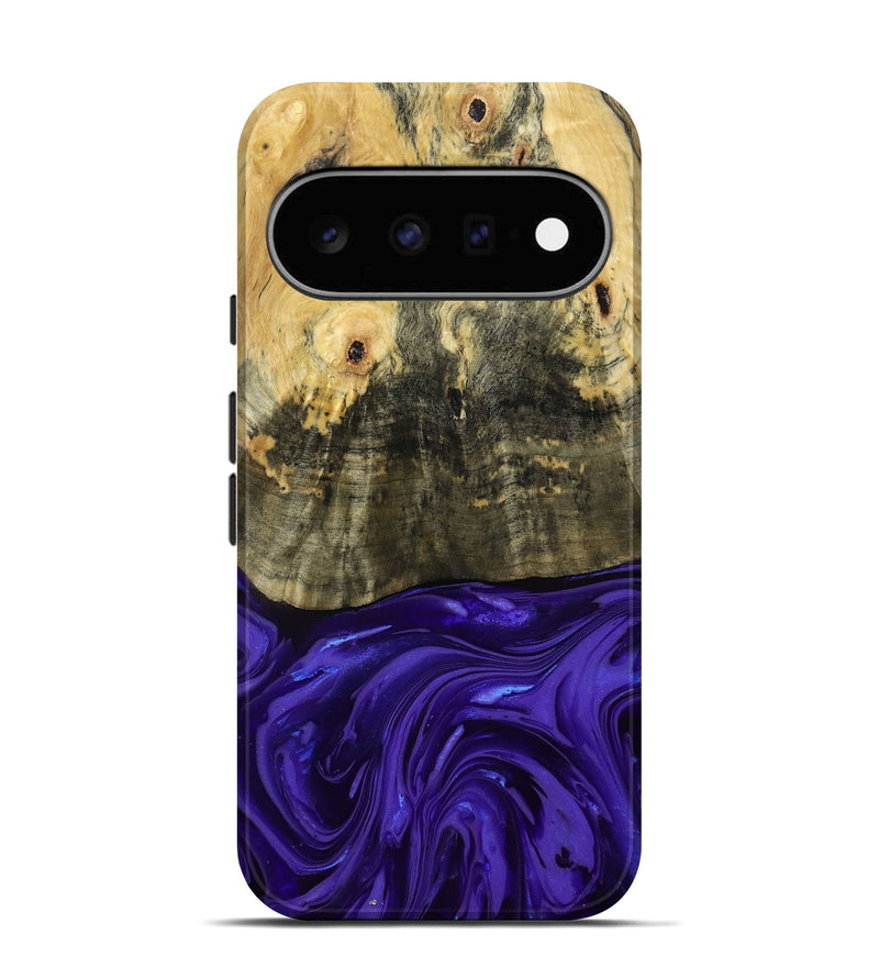 Pixel 11 Wood Live Edge Phone Case - Donavan (Purple, 815486)