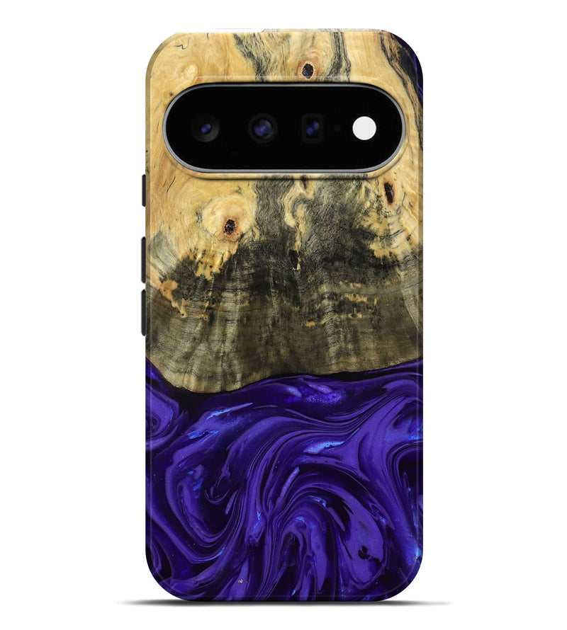 Pixel 11 Pro XL Wood Live Edge Phone Case - Donavan (Purple, 815486)
