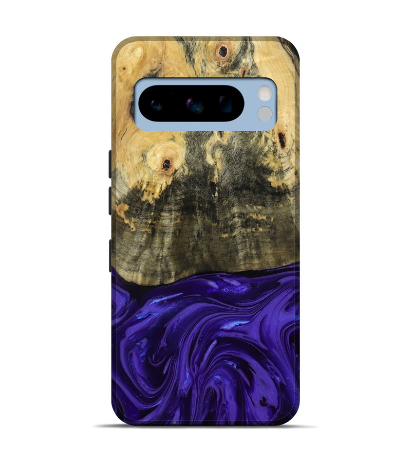 Pixel 8 Pro Wood Live Edge Phone Case - Donavan (Purple, 815486)