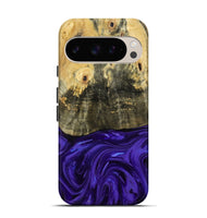 Pixel 9 Wood Live Edge Phone Case - Donavan (Purple, 815486)