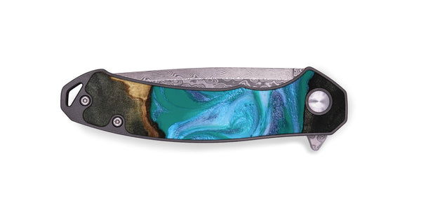 EDC Wood Pocket Knife - Nya (Blue, 815492)
