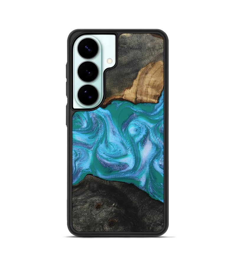 Galaxy S26 Wood Phone Case - Nya (Blue, 815492)