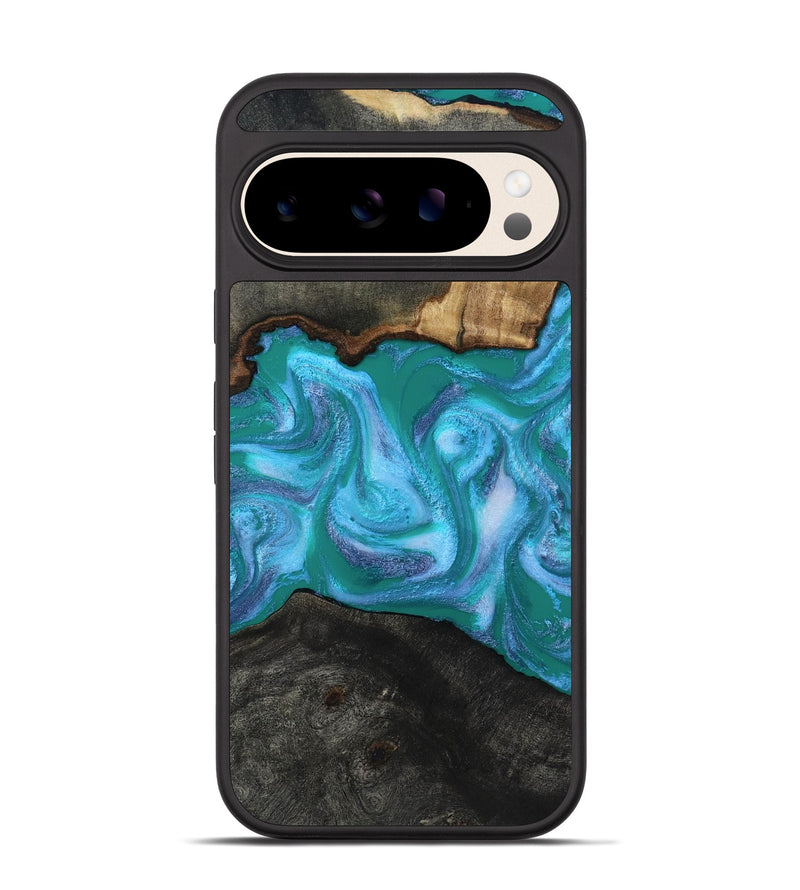 Pixel 10 Wood Phone Case - Nya (Blue, 815492)