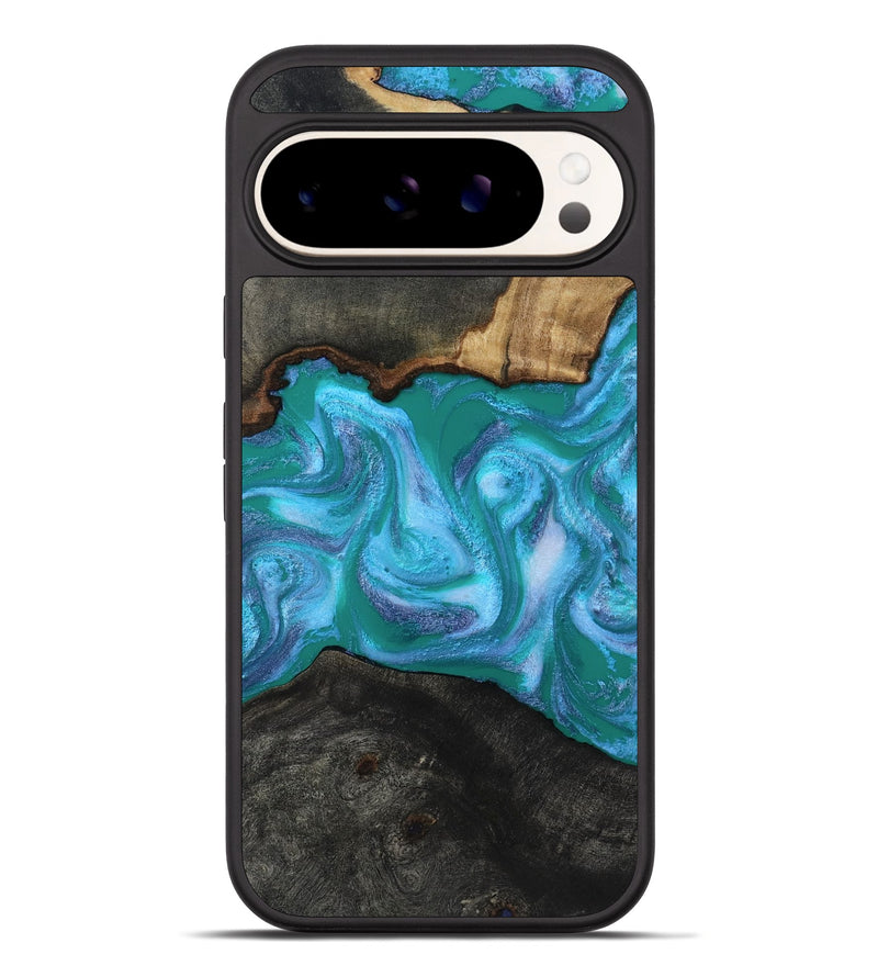 Pixel 10 Pro XL Wood Phone Case - Nya (Blue, 815492)