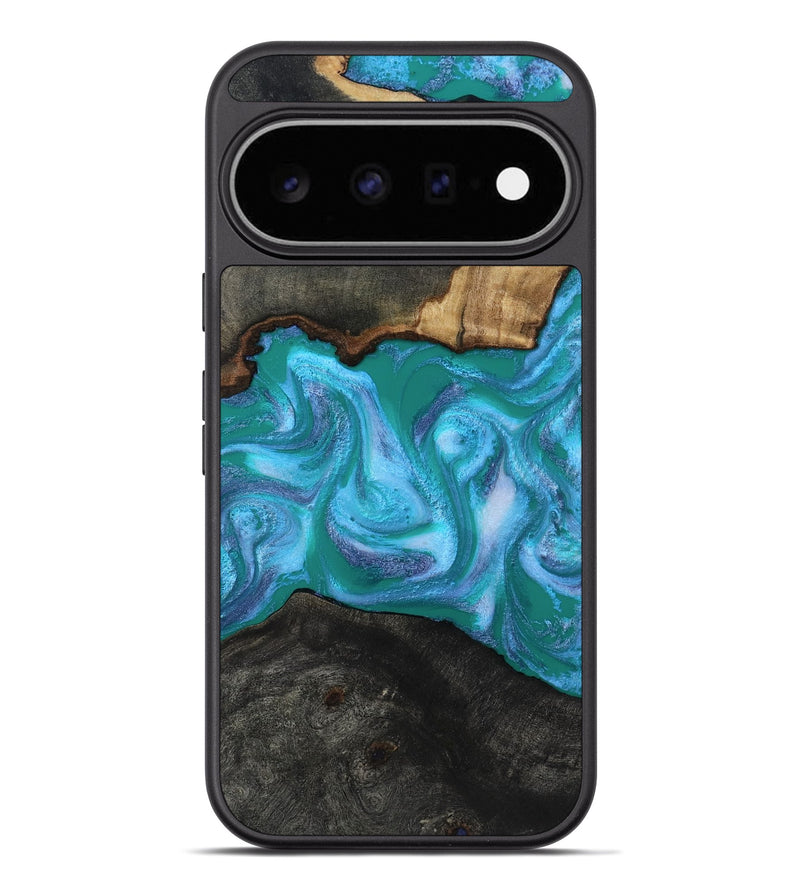 Pixel 11 Pro XL Wood Phone Case - Nya (Blue, 815492)