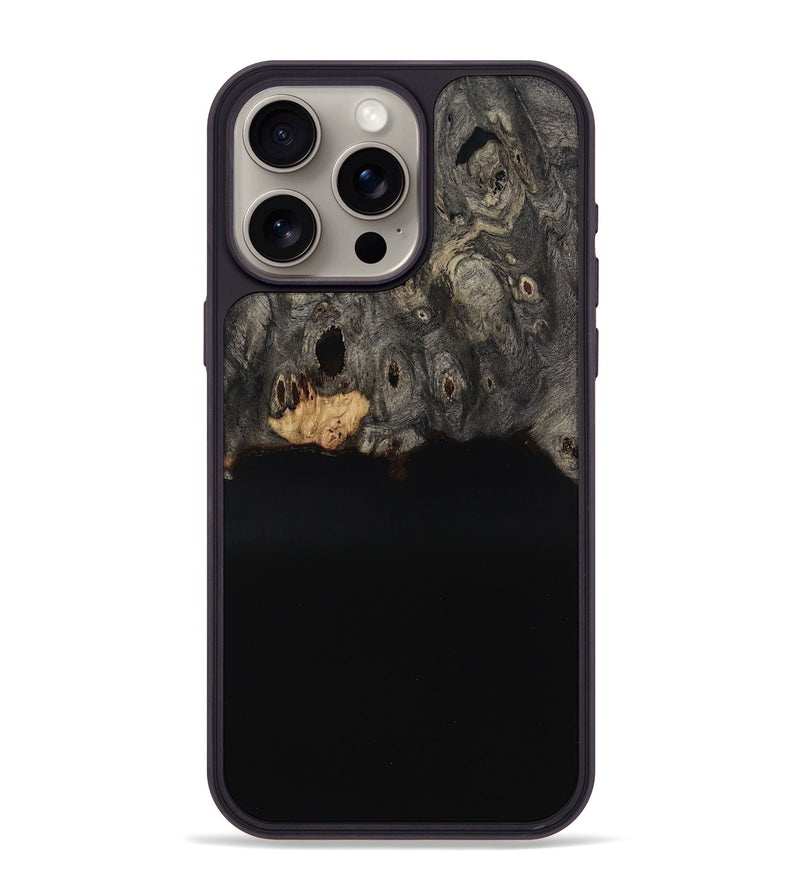 iPhone 15 Pro Max Wood Phone Case - Deneen (Wood Burl, 815503)