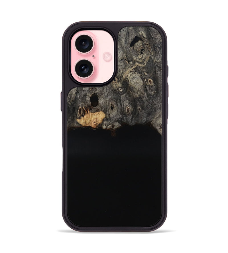 iPhone 16 Wood Phone Case - Deneen (Wood Burl, 815503)