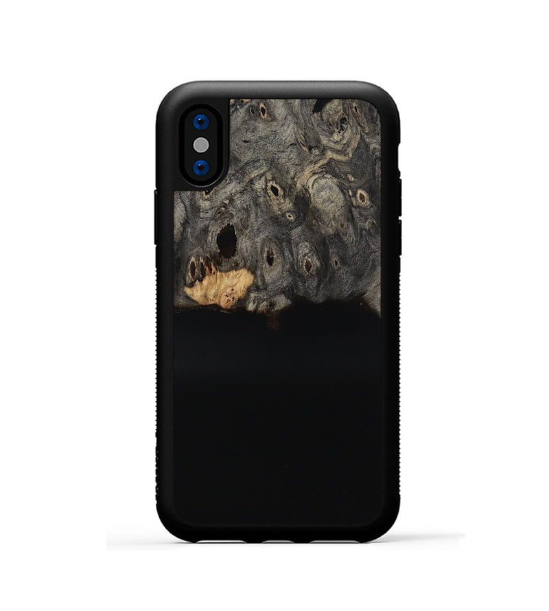 iPhone Xs Wood Phone Case - Deneen (Wood Burl, 815503)