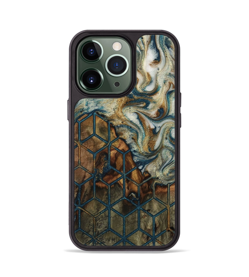 iPhone 13 Pro Wood Phone Case - Marlie (Pattern, 815512)