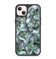 iPhone 14 Plus ResinArt Phone Case - Justine (Green, 815528)